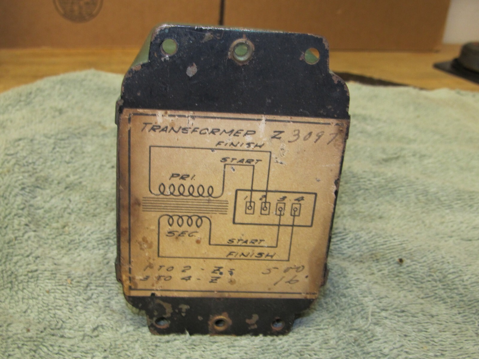Vintage Jensen Z3097 Transformer #2