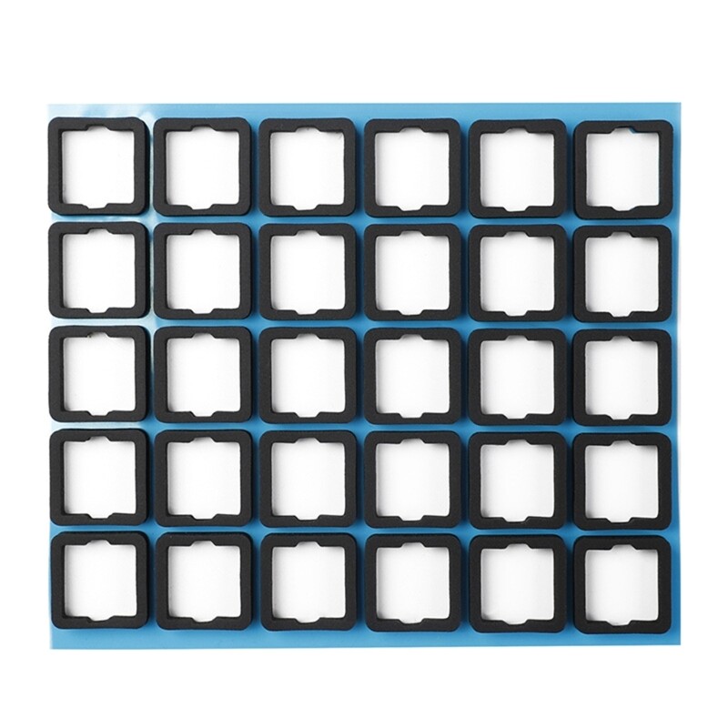 120Pcs Switches Silencers Pad Shockproof Sandwich Cotton for Mechanical Keyboard