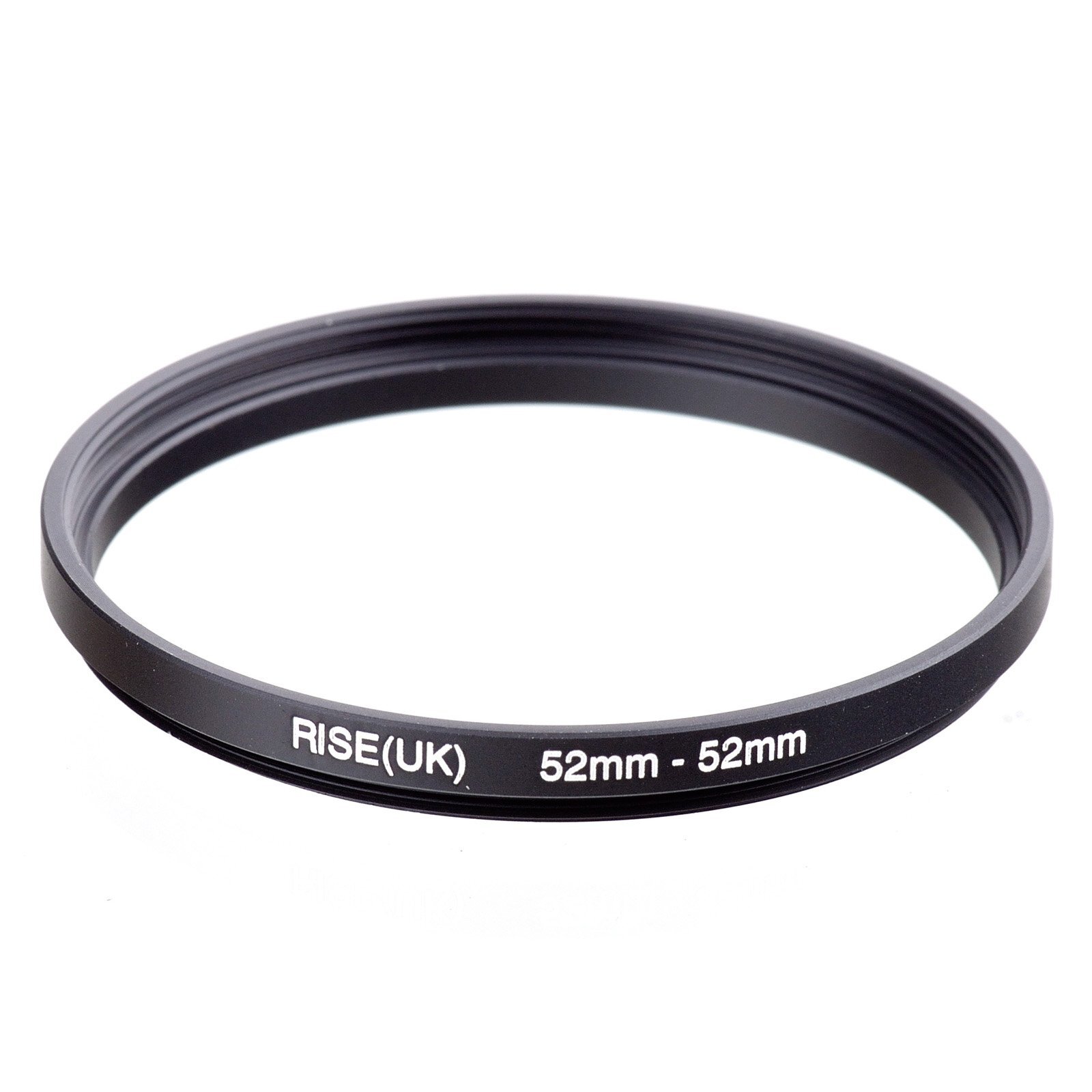 RISE(UK) 52mm-52mm 52-52 mm 52 to 52 Extend Ring Filter Adapter black