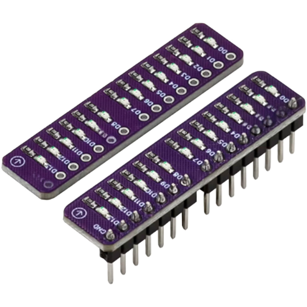 For Arduino Flowing Light Kit 4pcs PCB Based LED Running Light Components