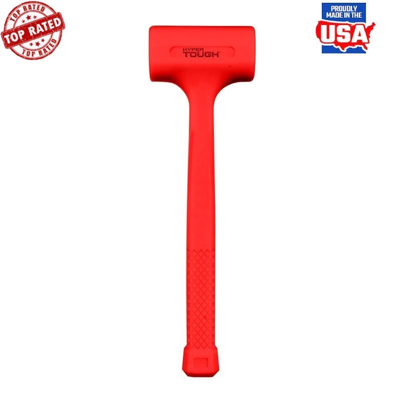 2 lb Dead Blow Hammer Non-Marring Non-Sparking Soft Face Reinforced Handle New
