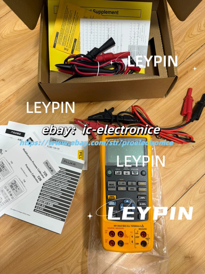 95%NewFluke 726 Multifunction Process Calibrator Calibrated /stock&ic