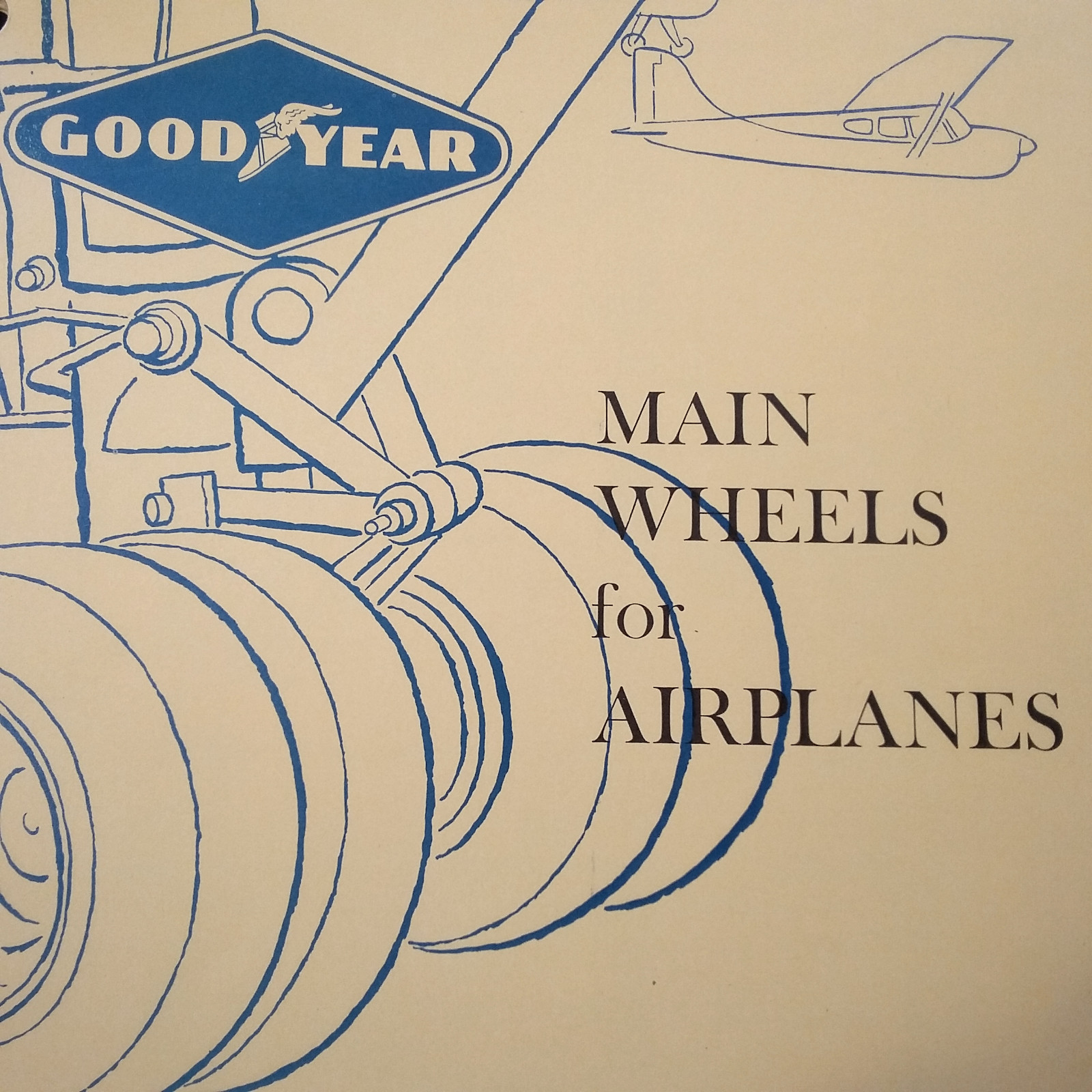 Goodyear Main Wheels for Airplanes Parts Manual