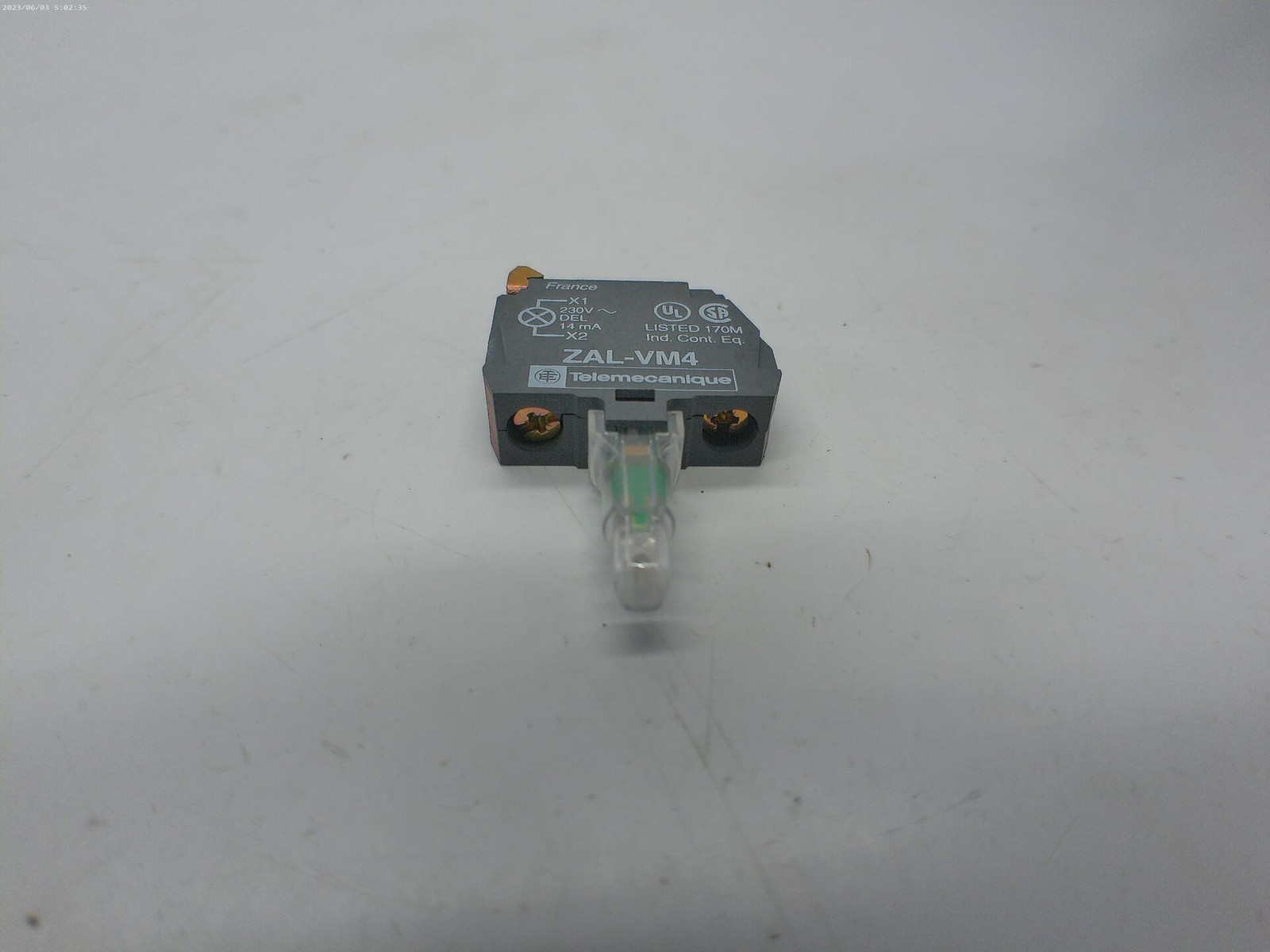 TELEMECANIQUE ZAL-VM4 LIGHT BLOCK NSNP