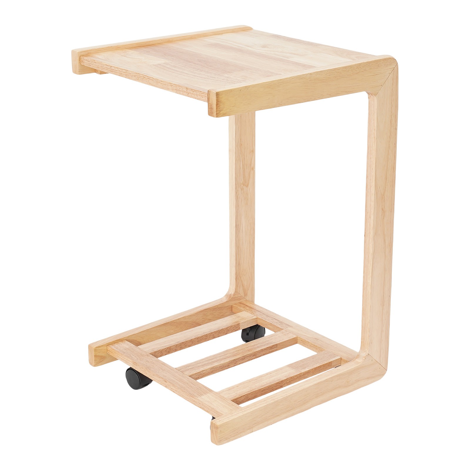 C-shaped End Table Small Side Table Movable End Table