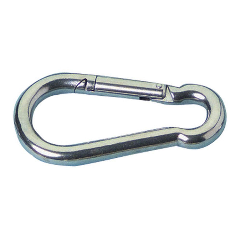 Stainless Steel 316 Snap Hook Spring Loaded Link Carabiner Connector Marine G...