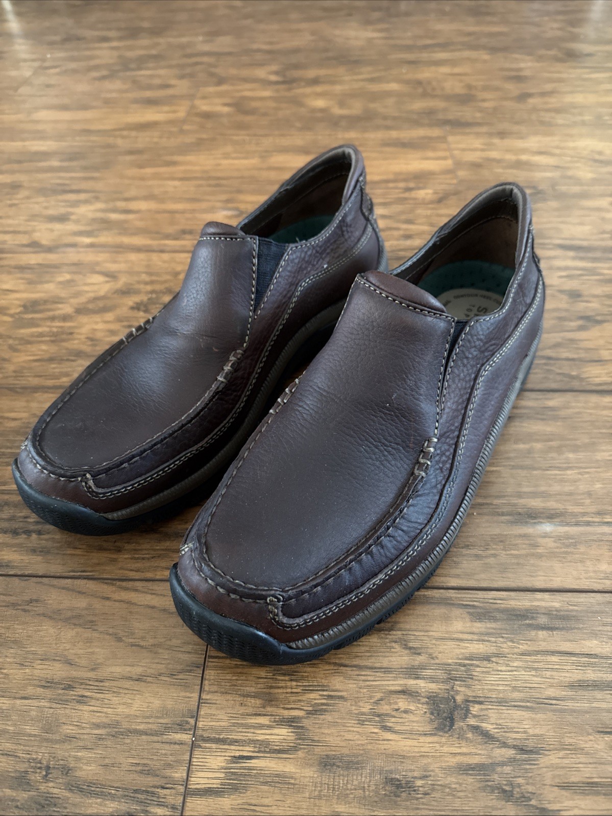 SPERRY TOP SIDER MENS WETLANDS SLIP ON SHOES BROWN 11 1/2 M   * NIB See Pics