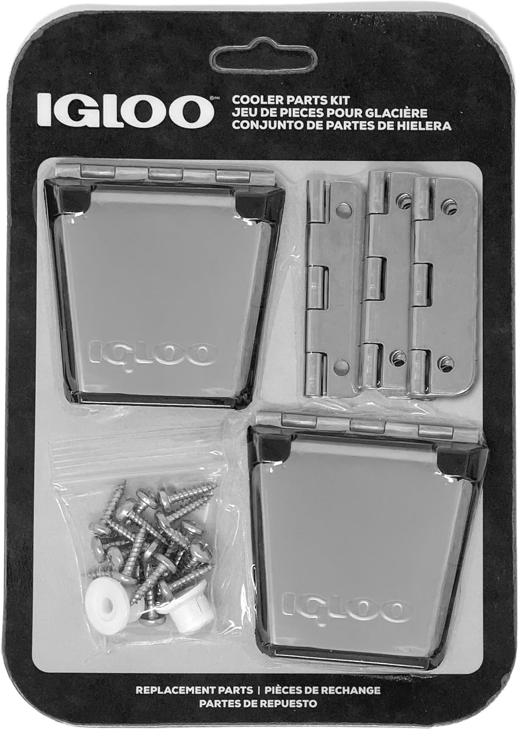 Stainless Steel Cooler Hardware Kit Marine Latches Hinges Set
