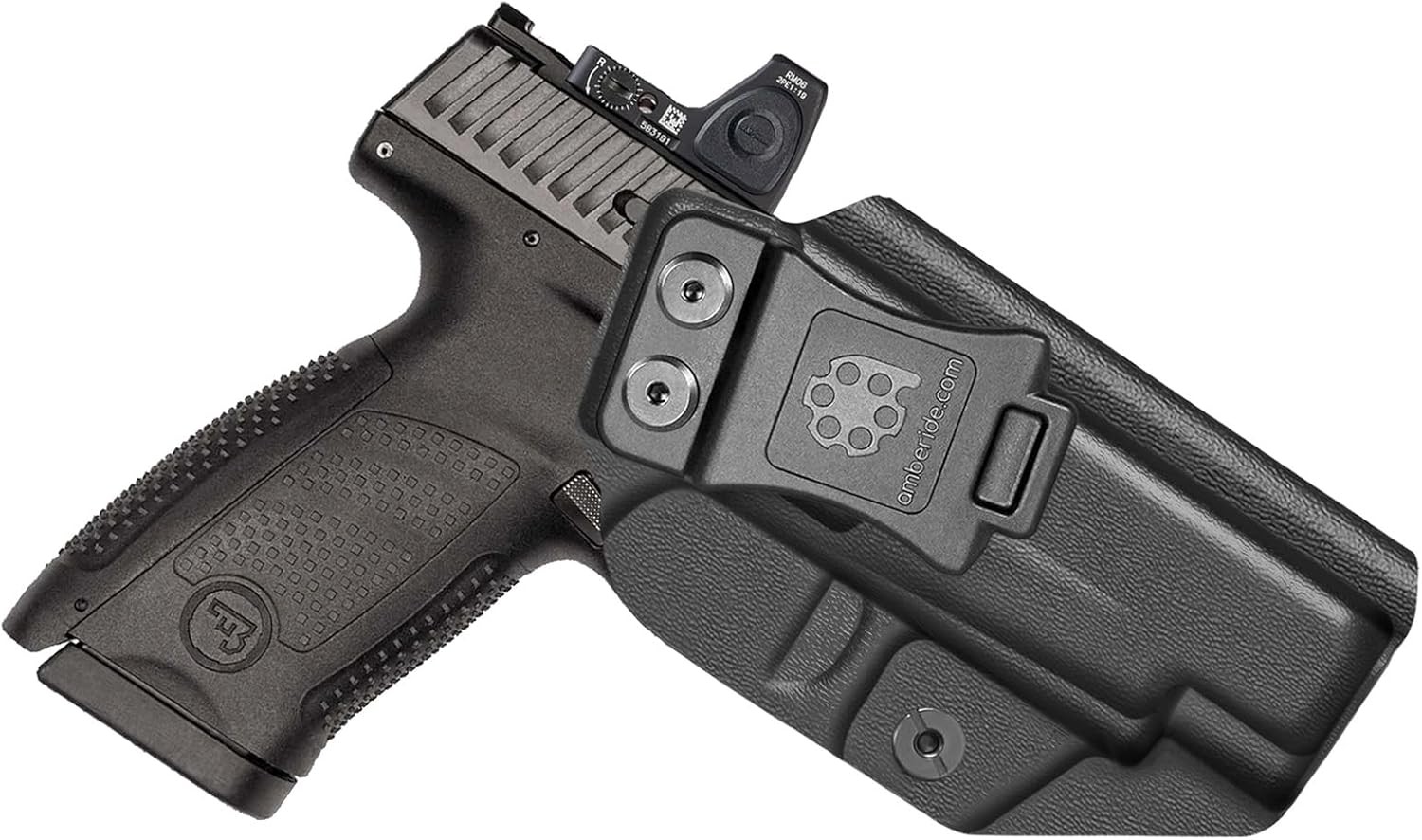Amberide CZ P10C Optic Holster Kydex IWB Holster Right Hand Concealed Inside