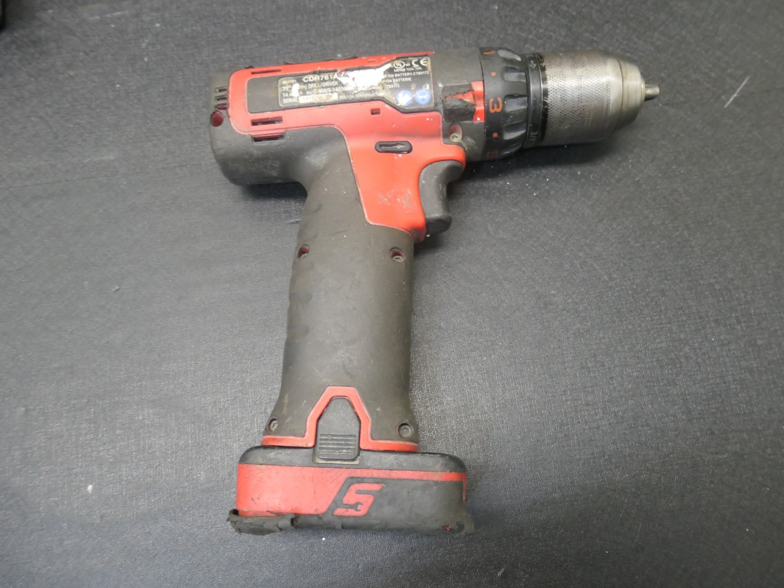 Snap-On CDR761A 14.4V 3/8" Cordless Drill Driver w/ Battery & Charger