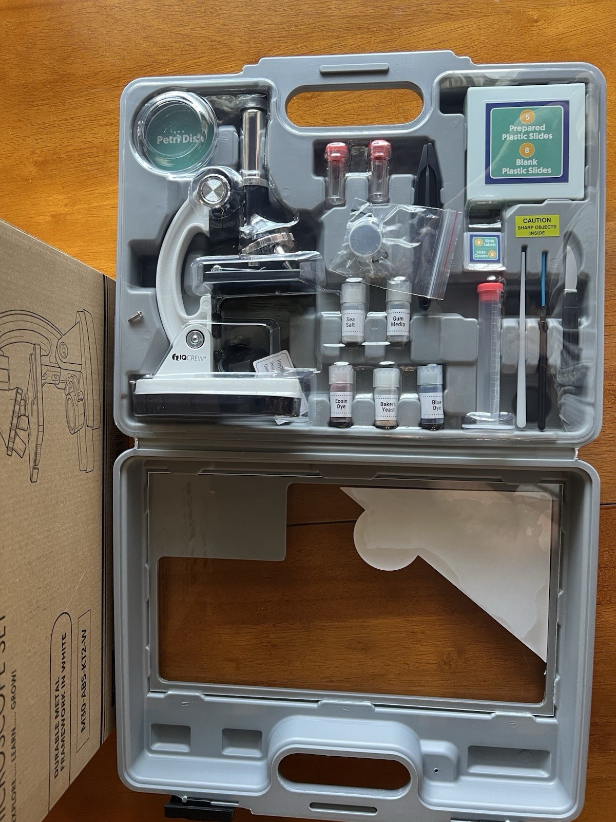 IQ Crew 52-Piece Microscope Set BRAND NEW