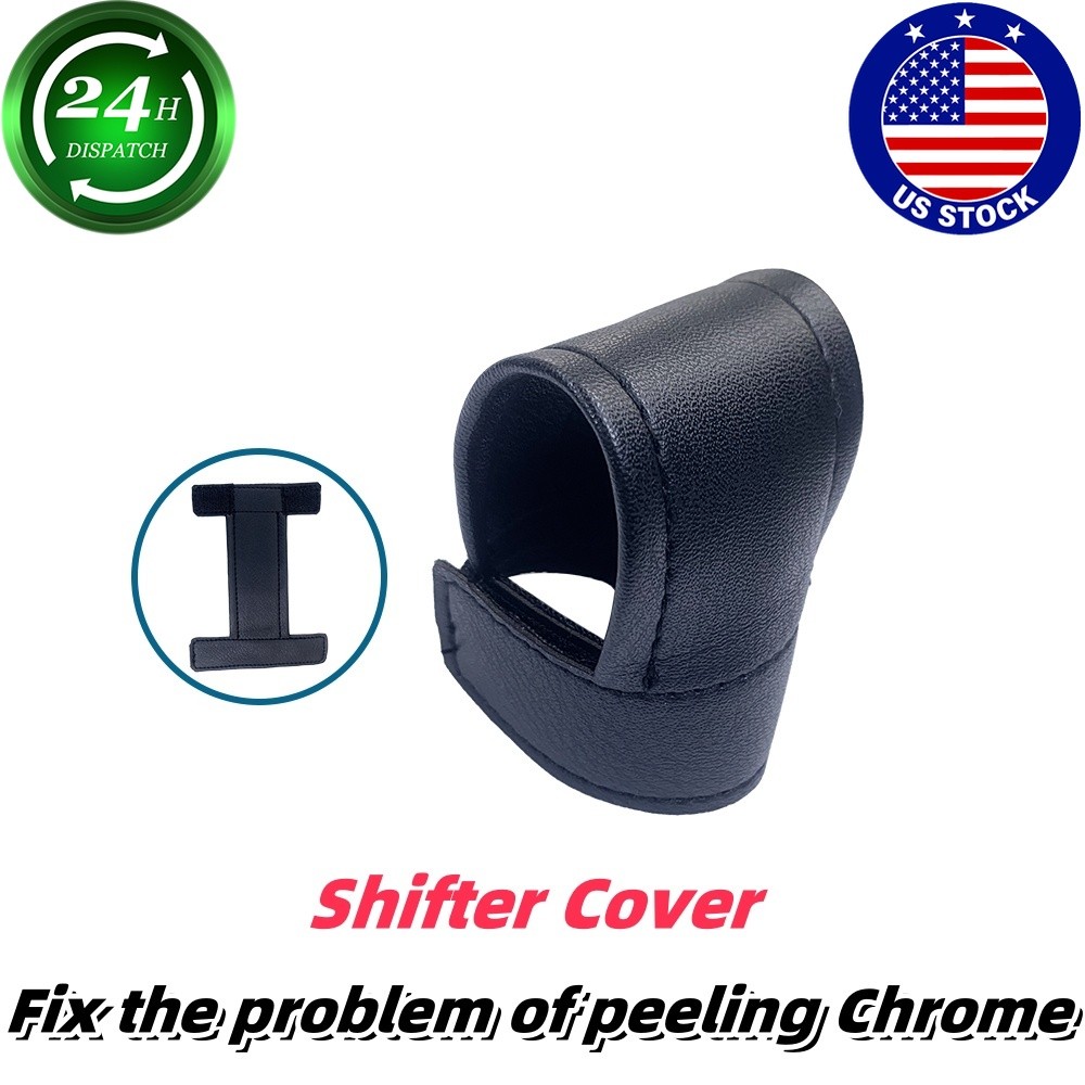 1PC For 2005-09 Mustang Shifter Cover Shifter Repair to Fix Peeling Chrome Color