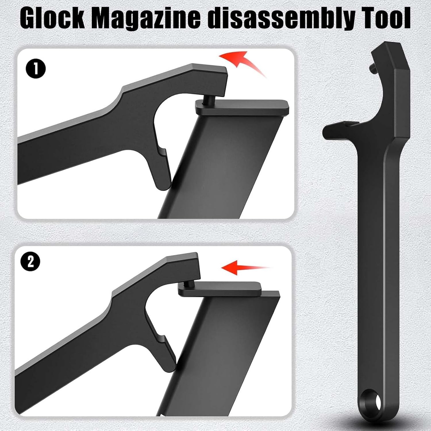 Glock Tool Kit with Storage Bag - Sight Punch & Magazine Disassembly Tools