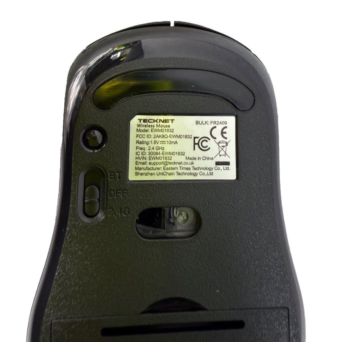 TECKNET Wireless USB Mouse Model EWM01832 New Original Box