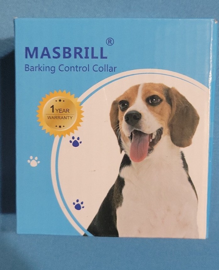 Rechargeable Barking Control Collar Small/medium Dogs Black  DC630-M2