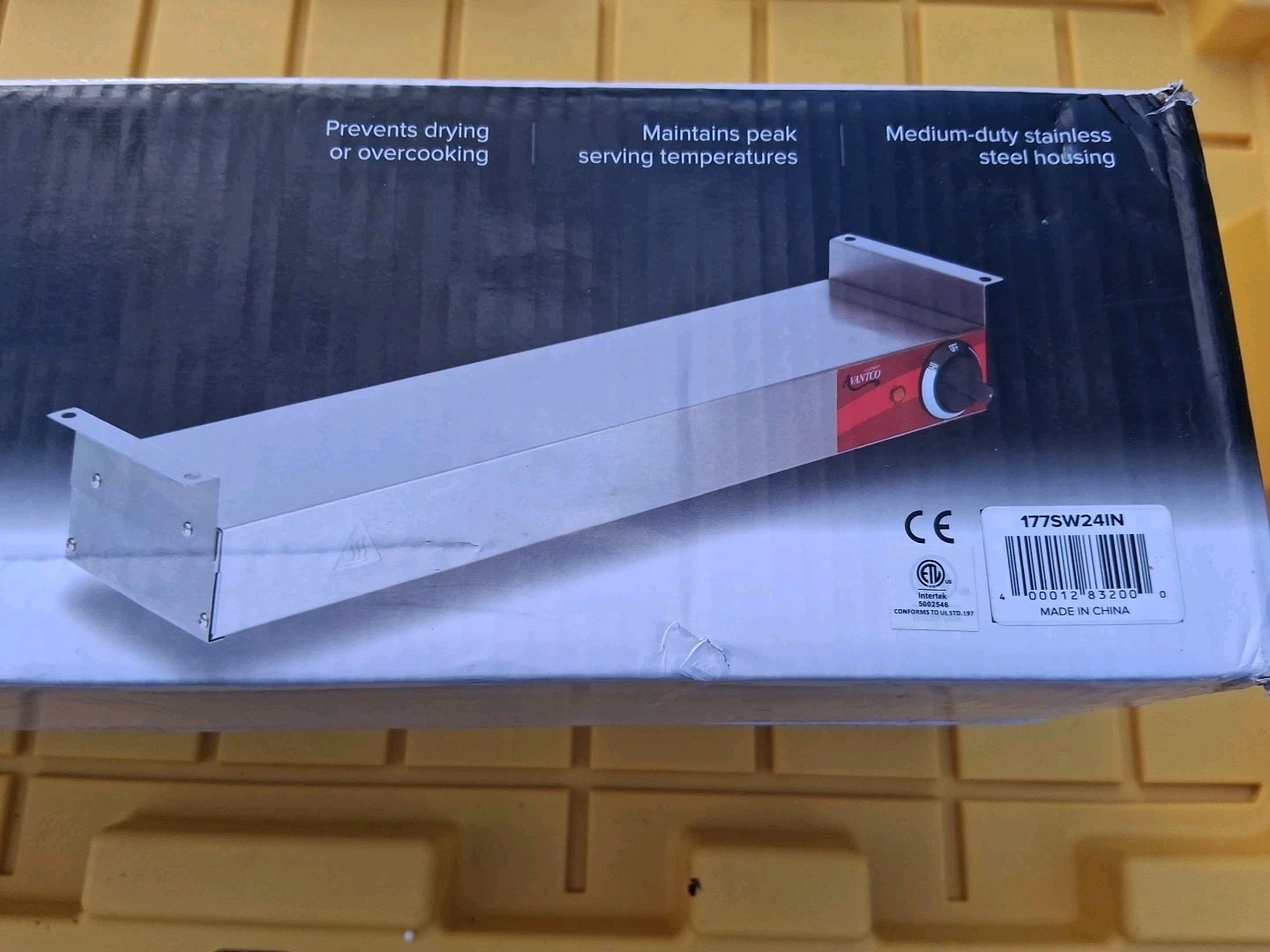 NEW Avantco 177SW24IN Strip Warmer Hardwired