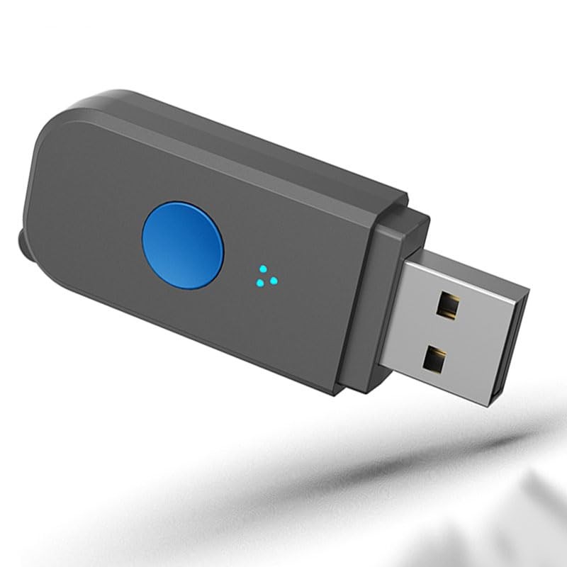 USB Bluetooth Receiver, Bluetooth 5.3 Wireless Audio Adapter 3.5mm Car Kit Mu...
