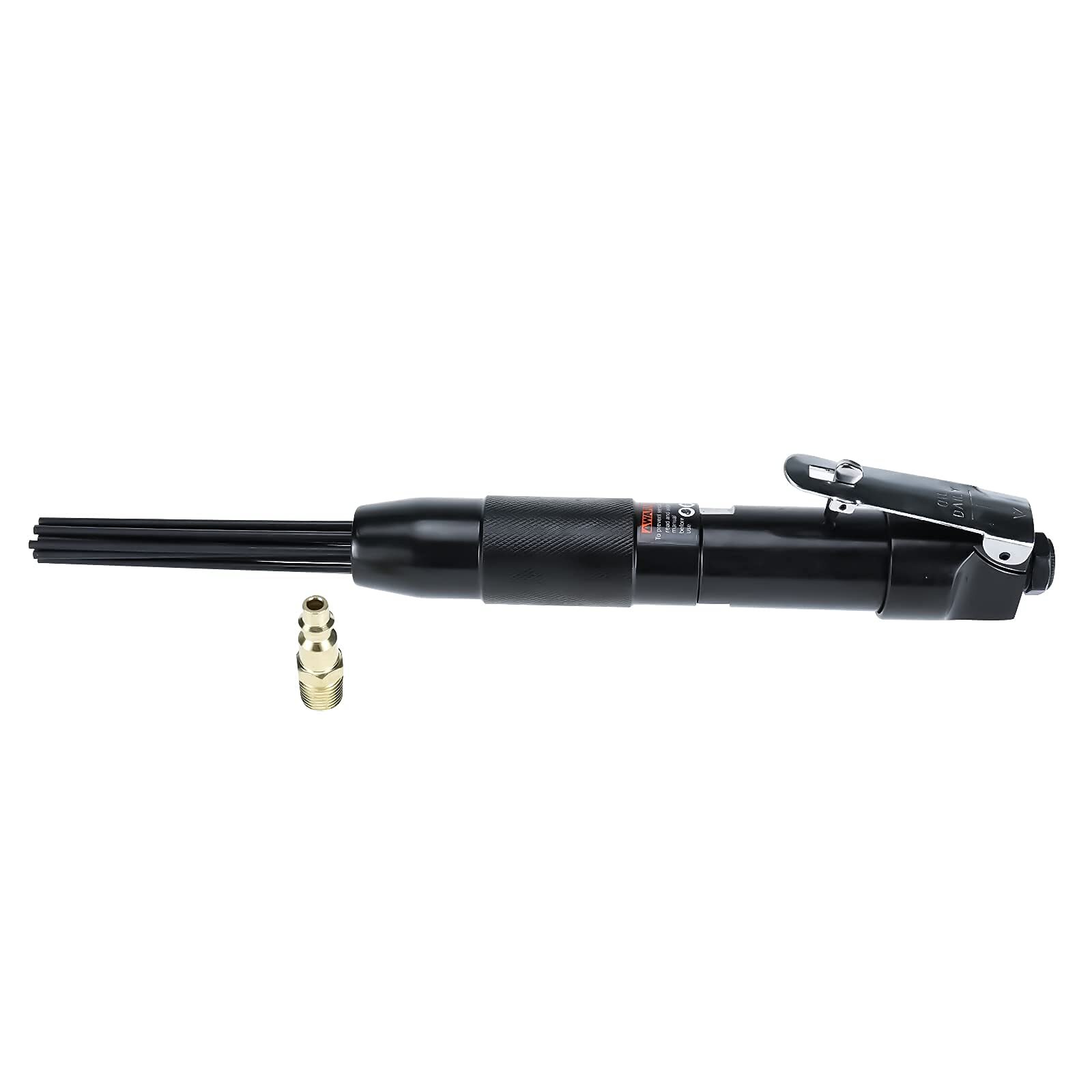 Air Needle Scaler Pneumatic Rust Paint Weld Slag Remove Deburring Cleaning Tools