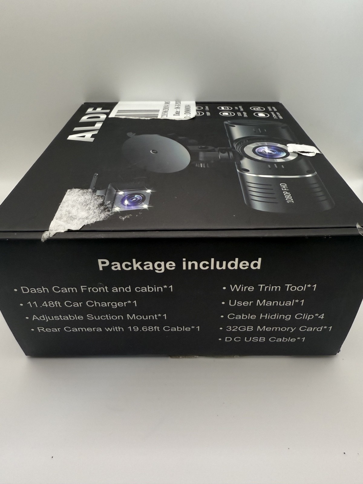 ALDF Three Channel Dash Camera