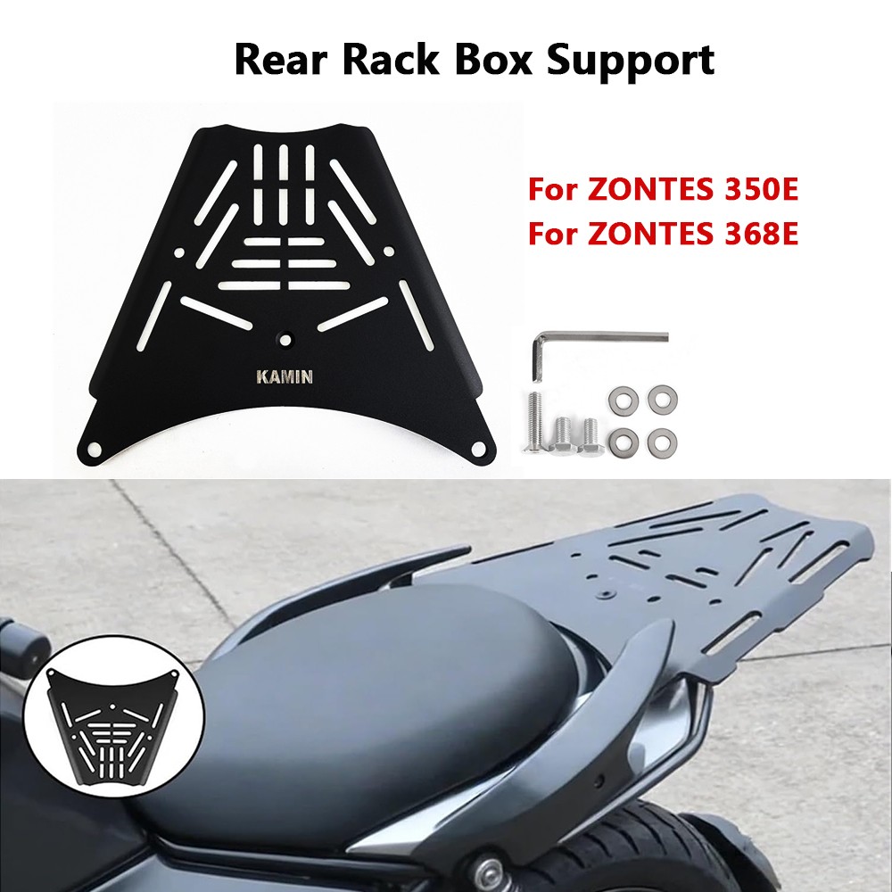 KAMIN Motorcycle Rear Rack Tail Box Support Trunk Frame for ZONTES 350E E350