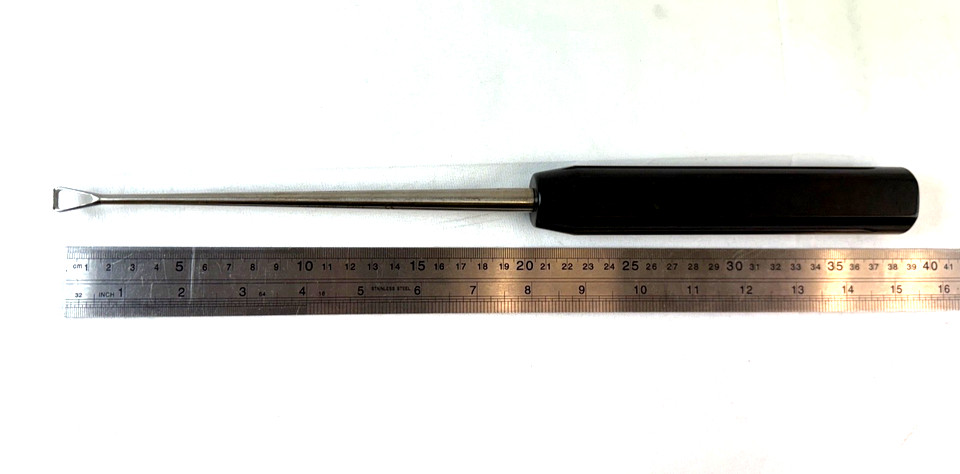 Life Instrument Co 719-1531-0 Triangle Endplate Curette 11mm Width 15" L Neuro