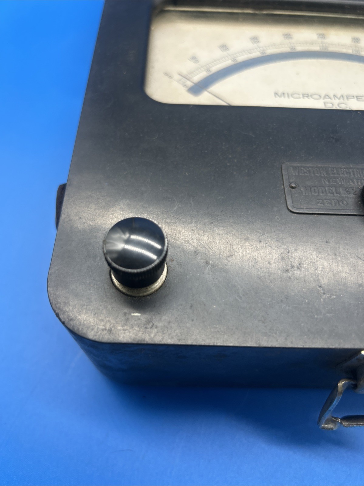 Antique Weston Electric Instrument Model Volt Meter Voltmeter Cracked