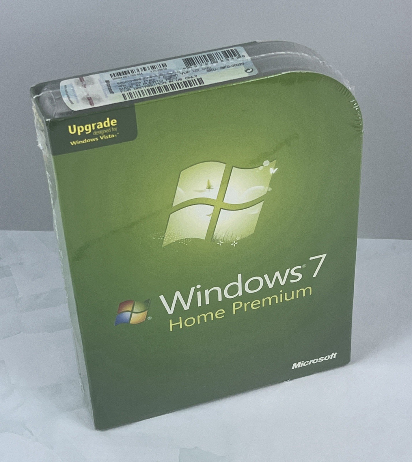 Pristine MS Windows 7 Home Premium Upgrade BRAND NEW FACTORY SEALED Retail Box
