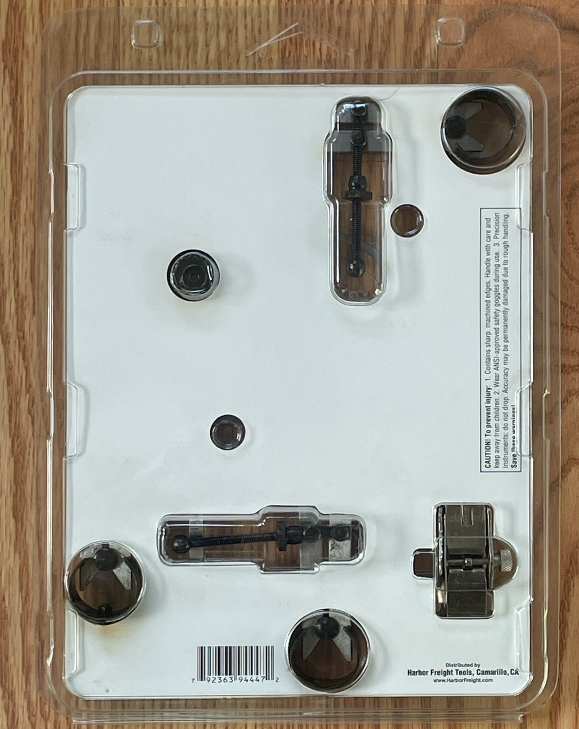 PITTSBURGH 6-PIECE TECHNICAL MEASURING SET #94447 NEW ~ HARBOR FREIGHT