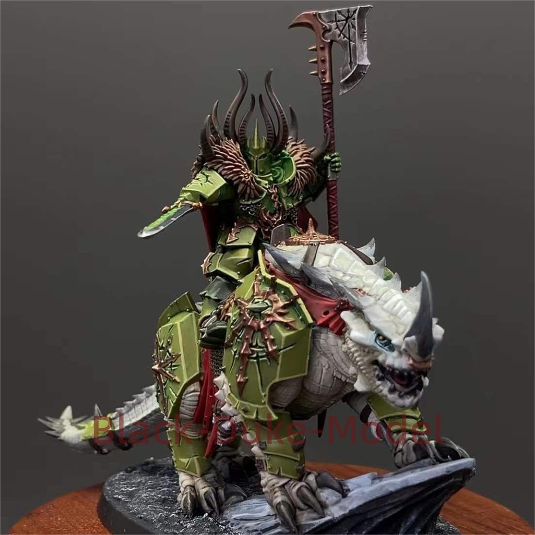 Chaos Lord on Karkadrak Slaves to Darkness Warharmmer Age of Sigmar Painted