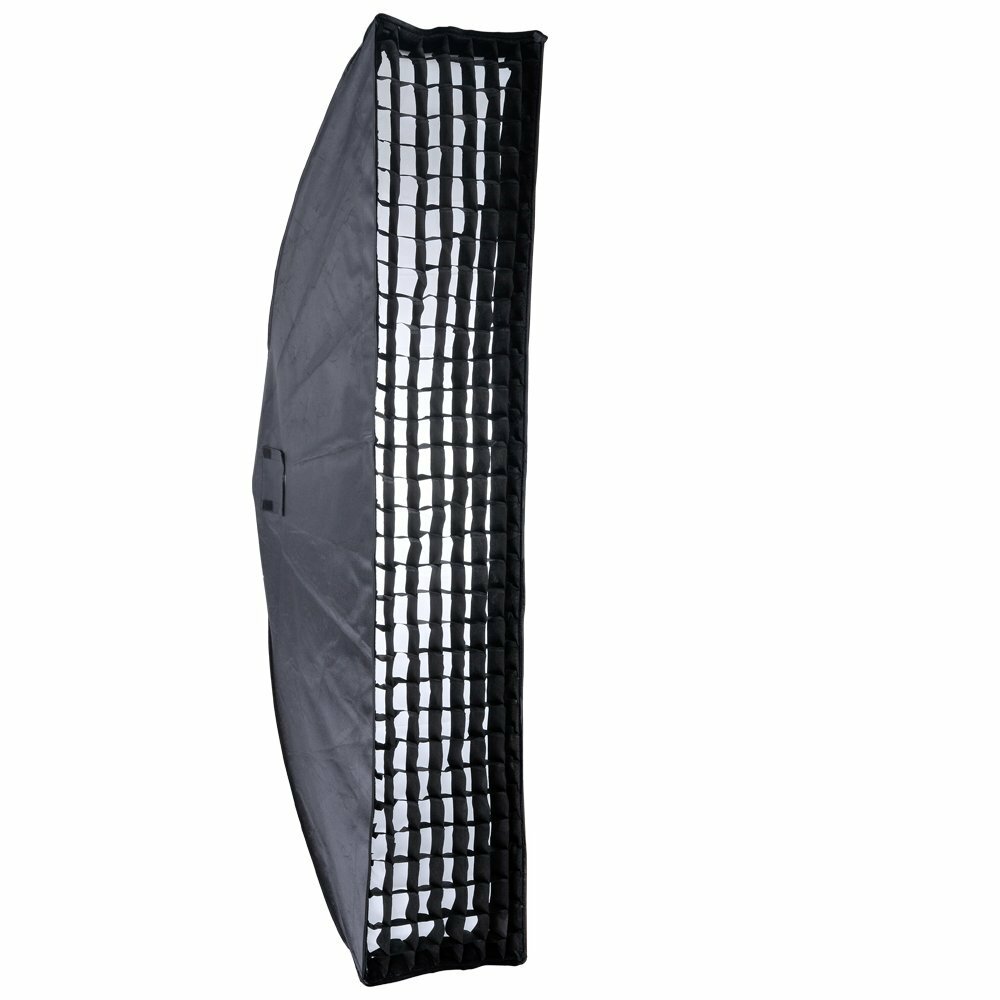 2PCS Godox 35*160cm Studio Strobe Flash Light Rectangular Softbox Grid Bowens