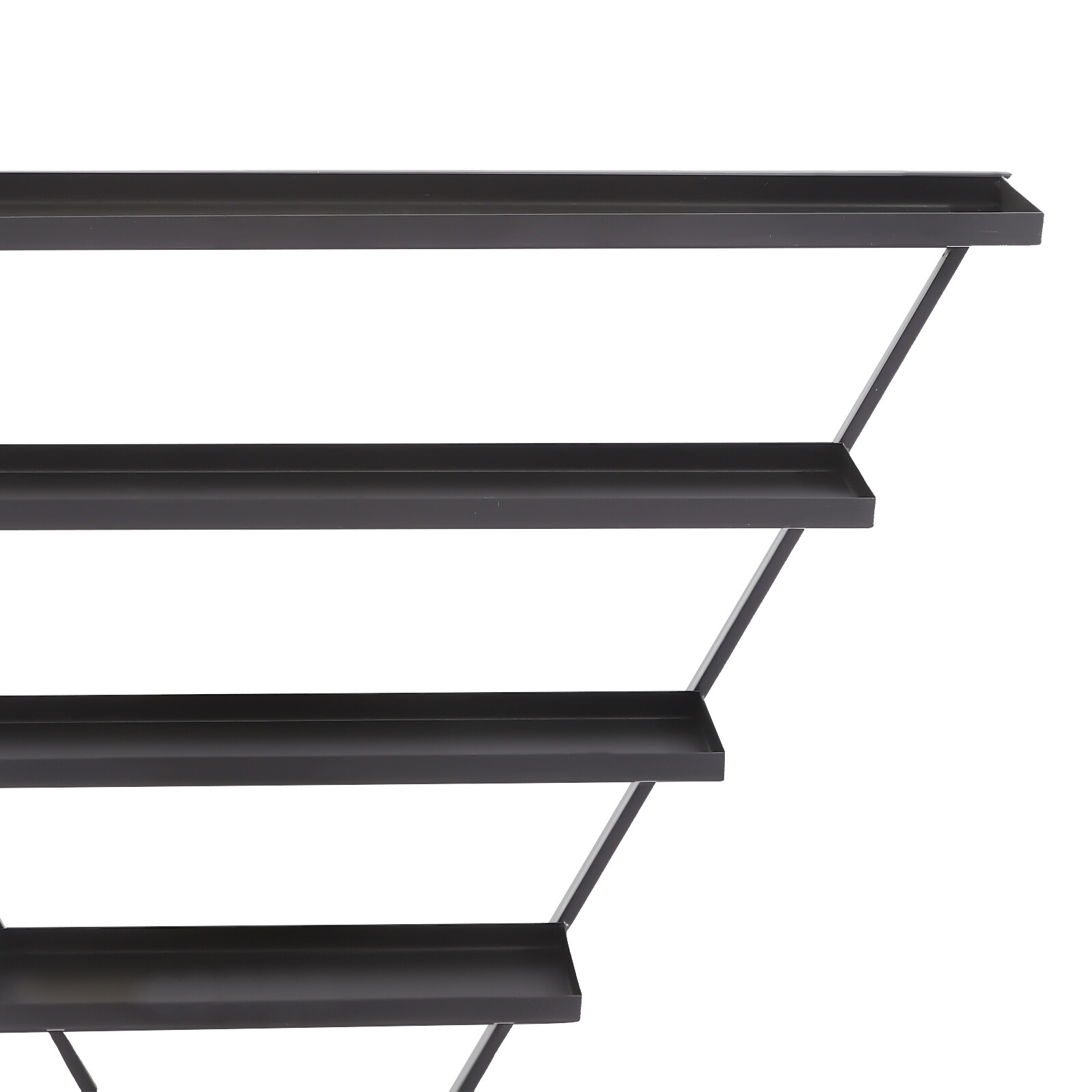 10PCS Triangular Nail Polish Racks, Wall-mounted Nail Polish Racks, 5-tier