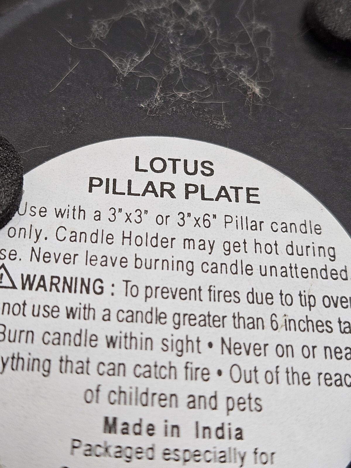 Metal Lotus Pullar Plate