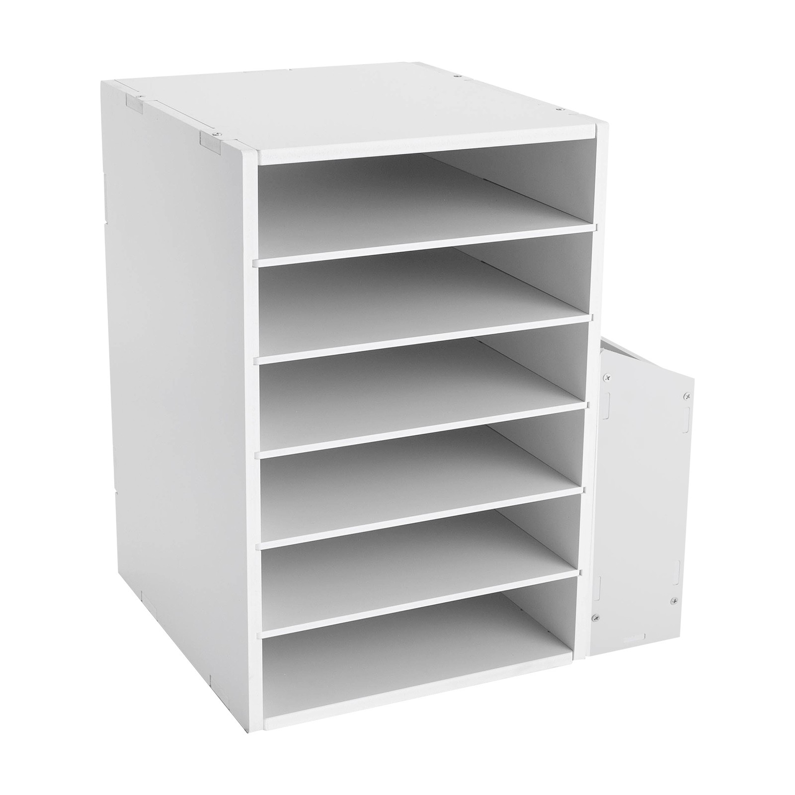 6 Compartments Desktop Organizer Desktop File Holder Rectangular File Organizer