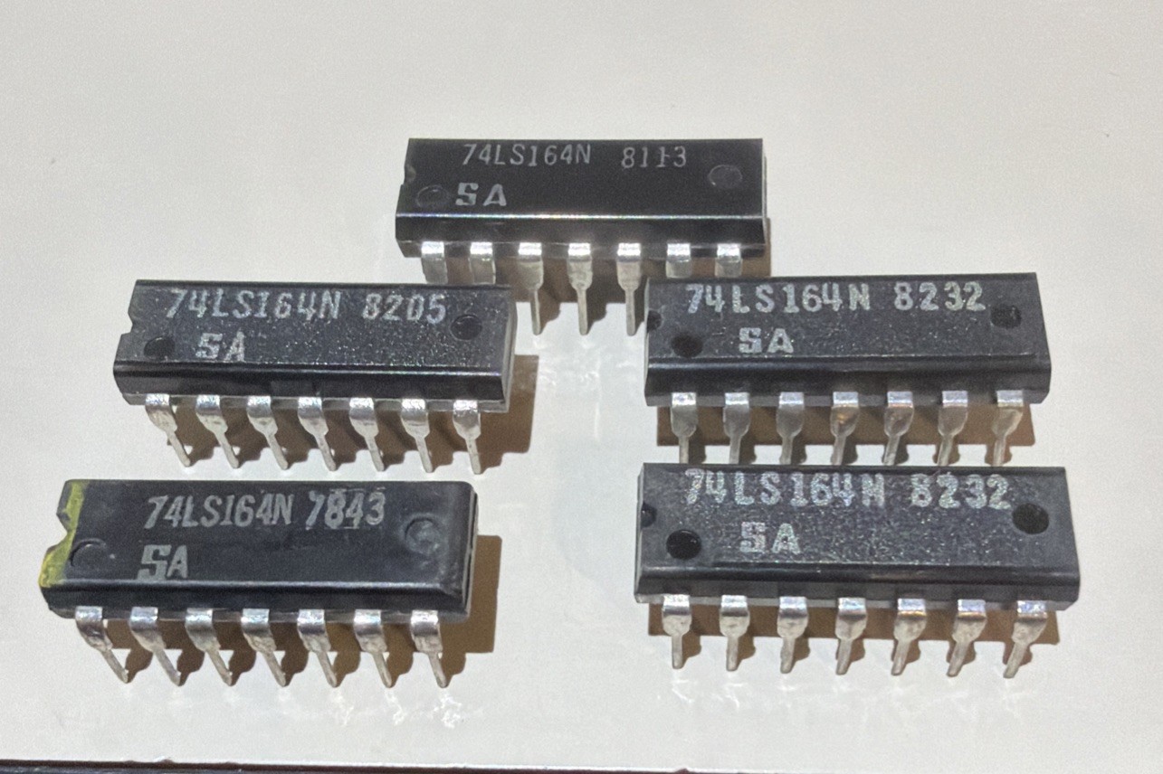 Signetics N74LS164N IC Integrated Circuit Lot of 5