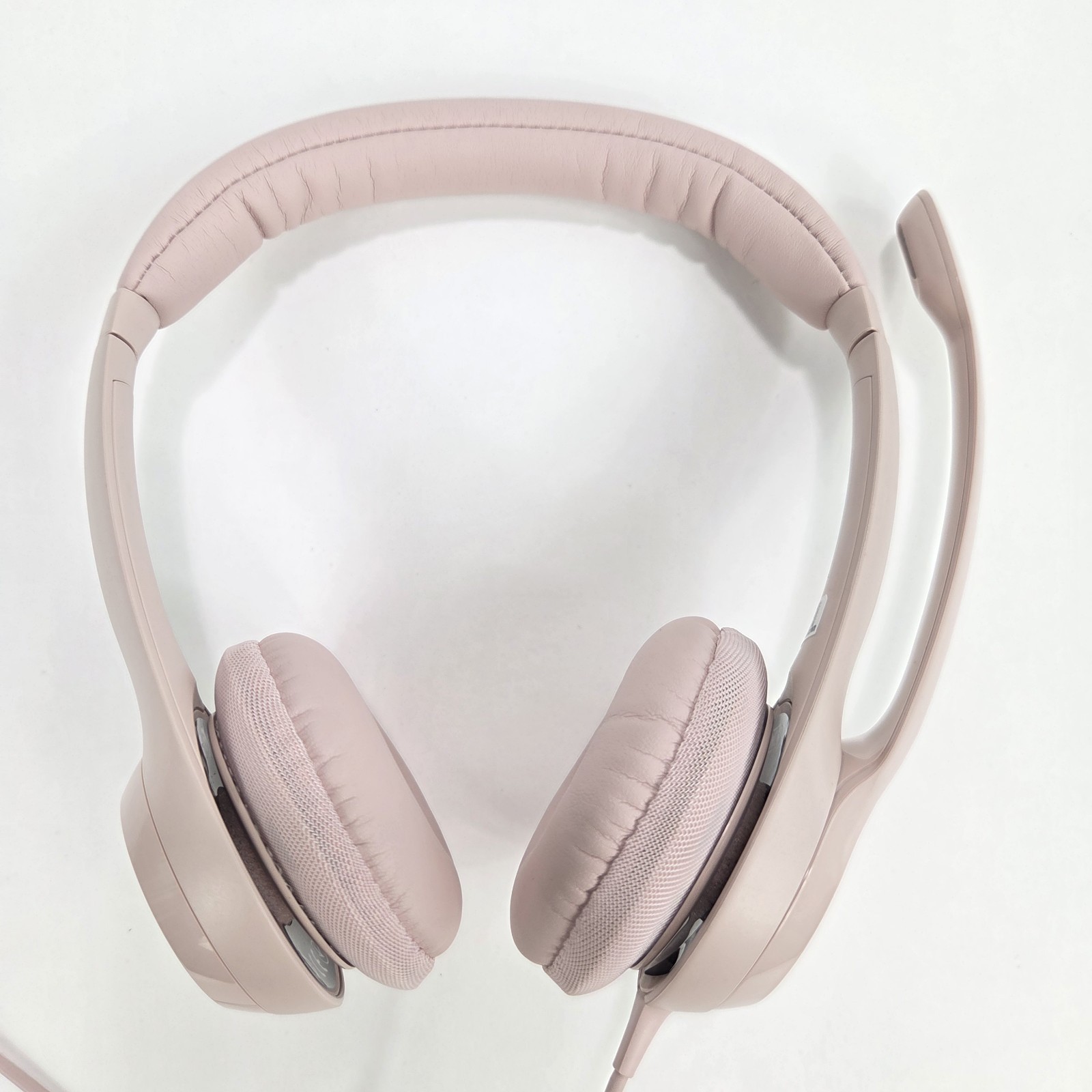 Logitech H390 USB Computer Headset Noise Cancelling Mic Stereo - Pink