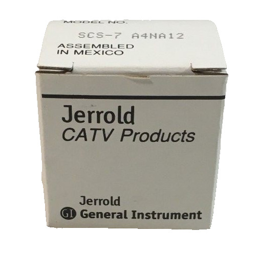 General Instruments SCS-7 A4NA12 CATV RF Signal Control Module