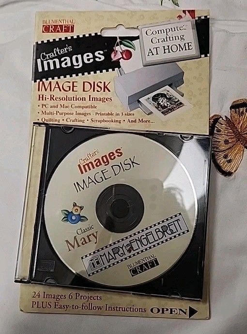 @2004 Classic Mary Englebreit Crafter's Images CD-ROM Computer