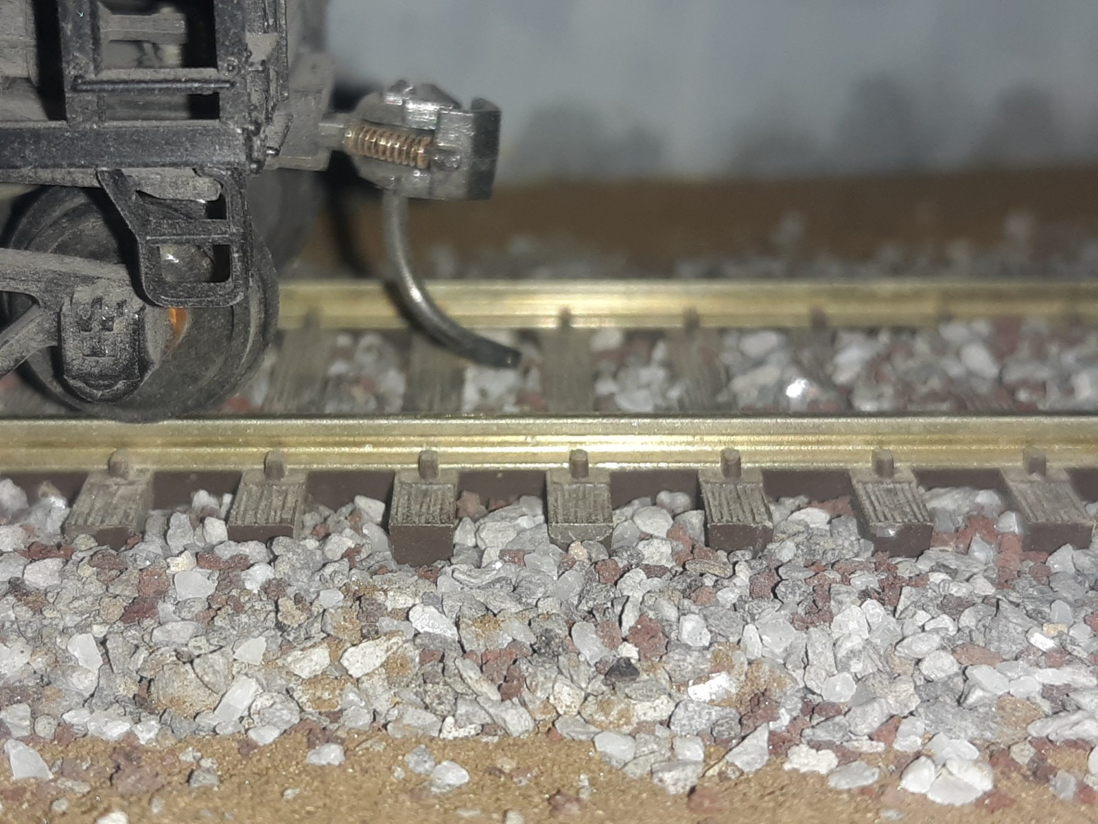 1382 CSX/SOUTHERN PACIFIC/WABASH GRAY HO Scale Ballast Ariozna Rock & Mineral Co