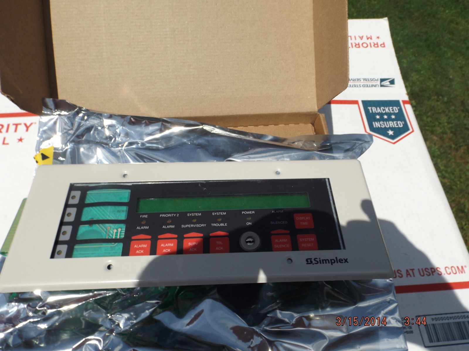 **New** Simplex 4603-9101 Fire Alarm Remote LCD Annunciator
