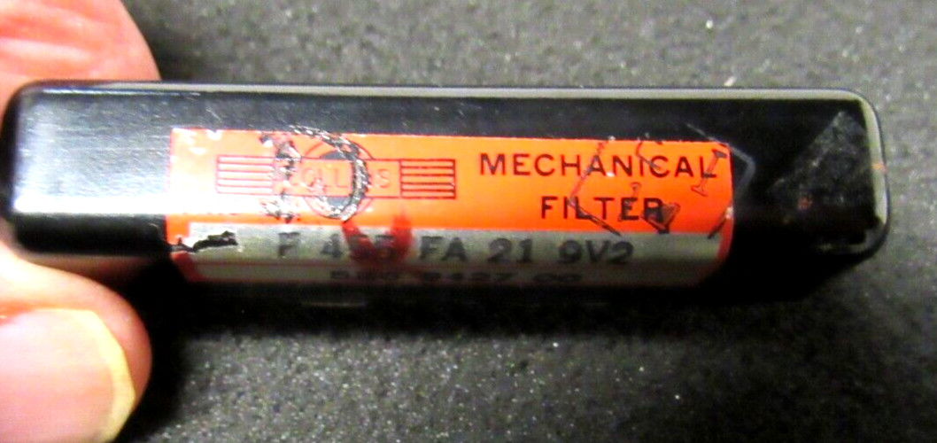 Collins Mechanical Filter  F455FA219V2 5269427-00 2.1 KHz Single Side Band