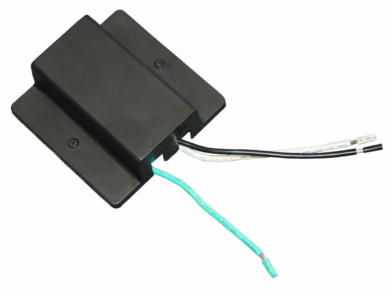 2 Pack,H System 3 Wire Single Circuit Floating Canopy Black Finish.