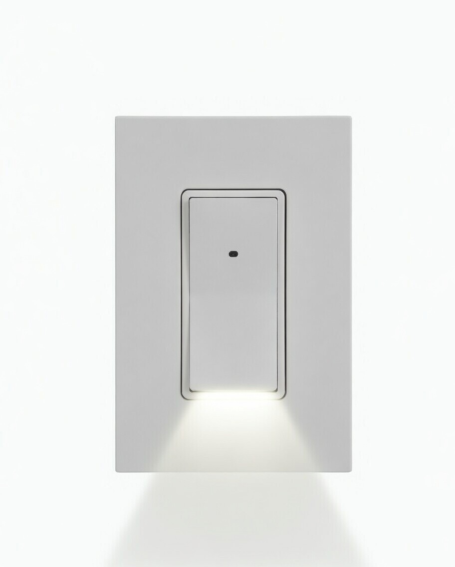 3-Way Illuminated Light Switch Decora Rocker LED Night Light UL Listed