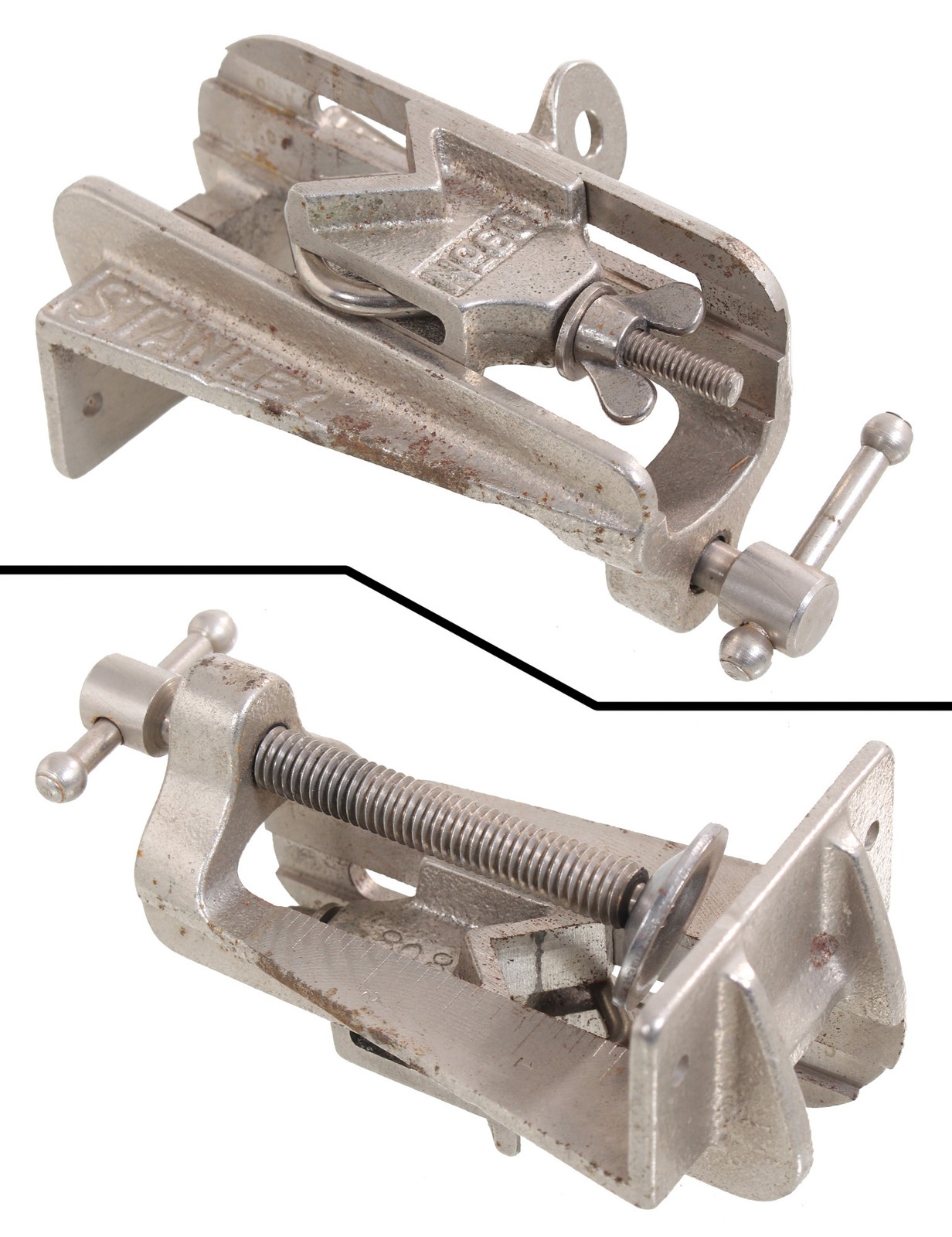 Orig. Body for Stanley No. 60 Dowel Jig - 98% Original Nickel - mjdtoolparts