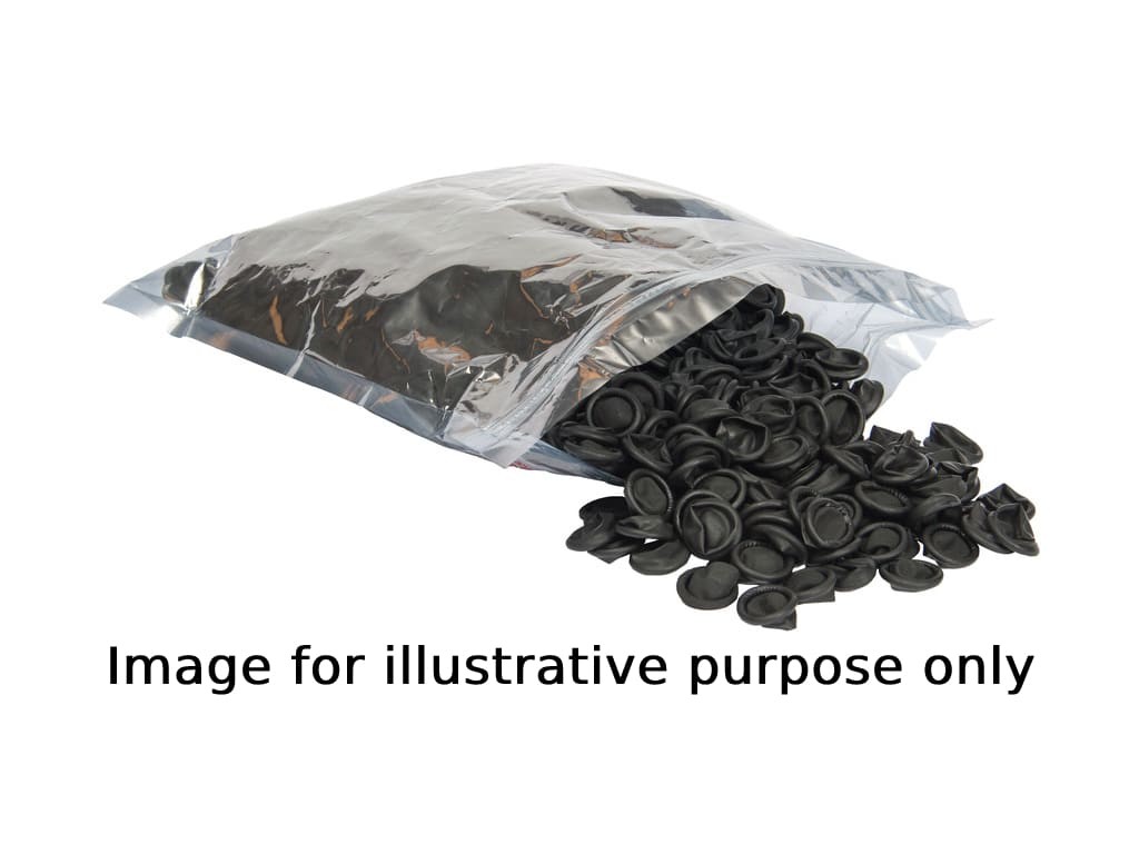 Techni-Pro 758AP502 - Fingercots, ESD Powder Free, Black Latex, Large, 720/Bag