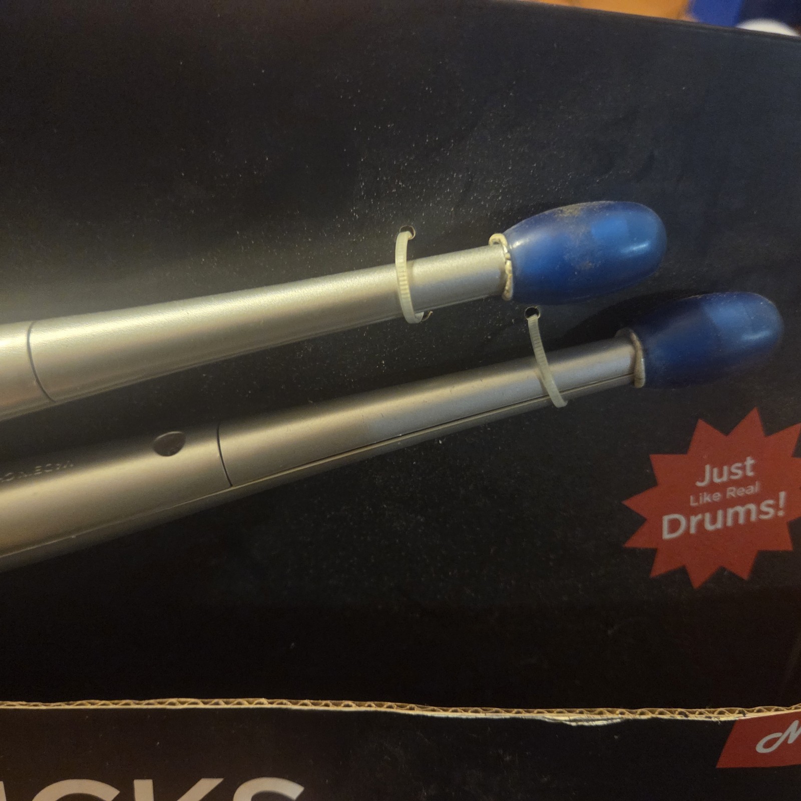 Nifty Digital Drum Drumsticks Impact Sensitive Tip w LED Light 2 Speeds