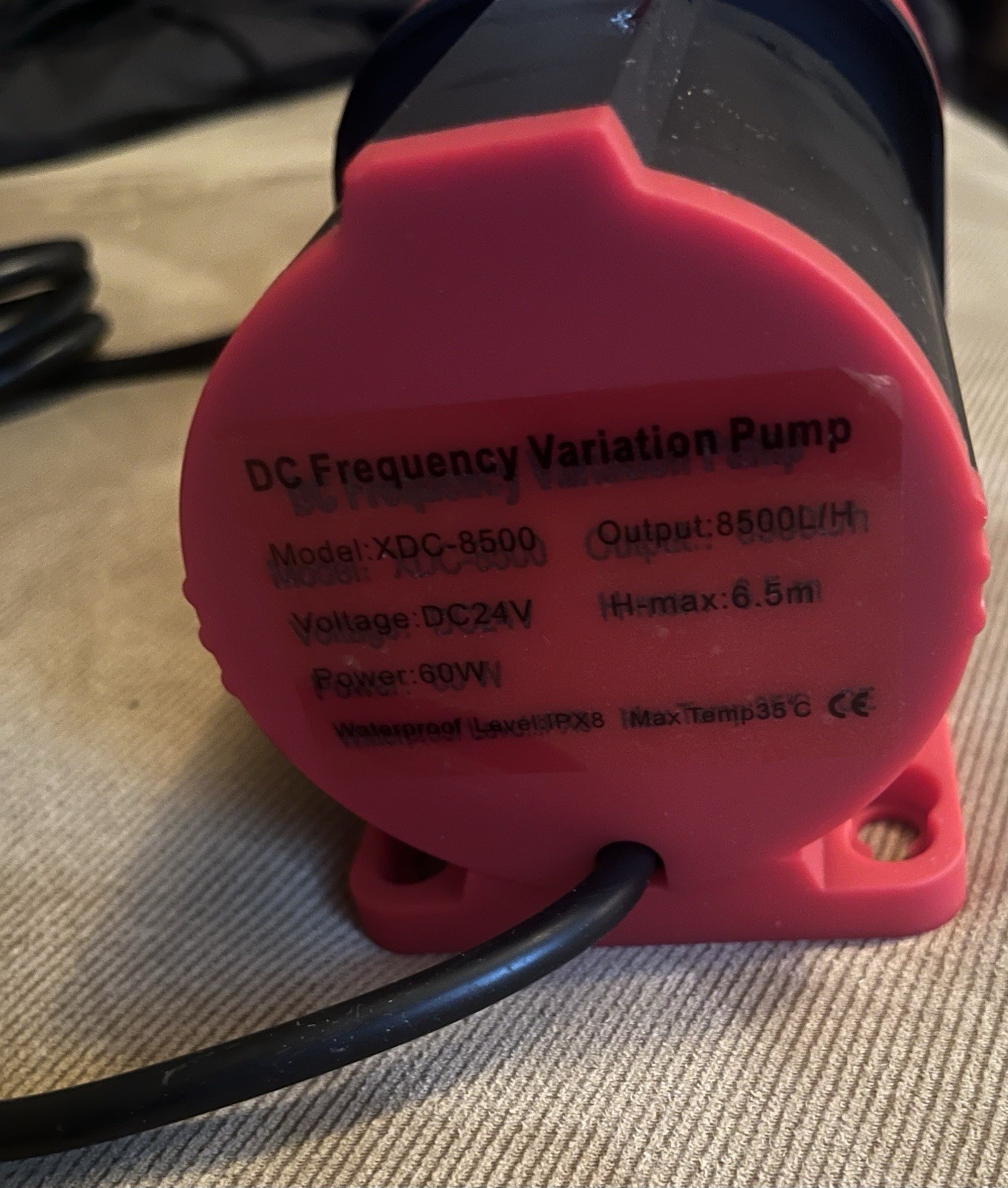 Eco DC XDC-8500 Aquarium Pump.