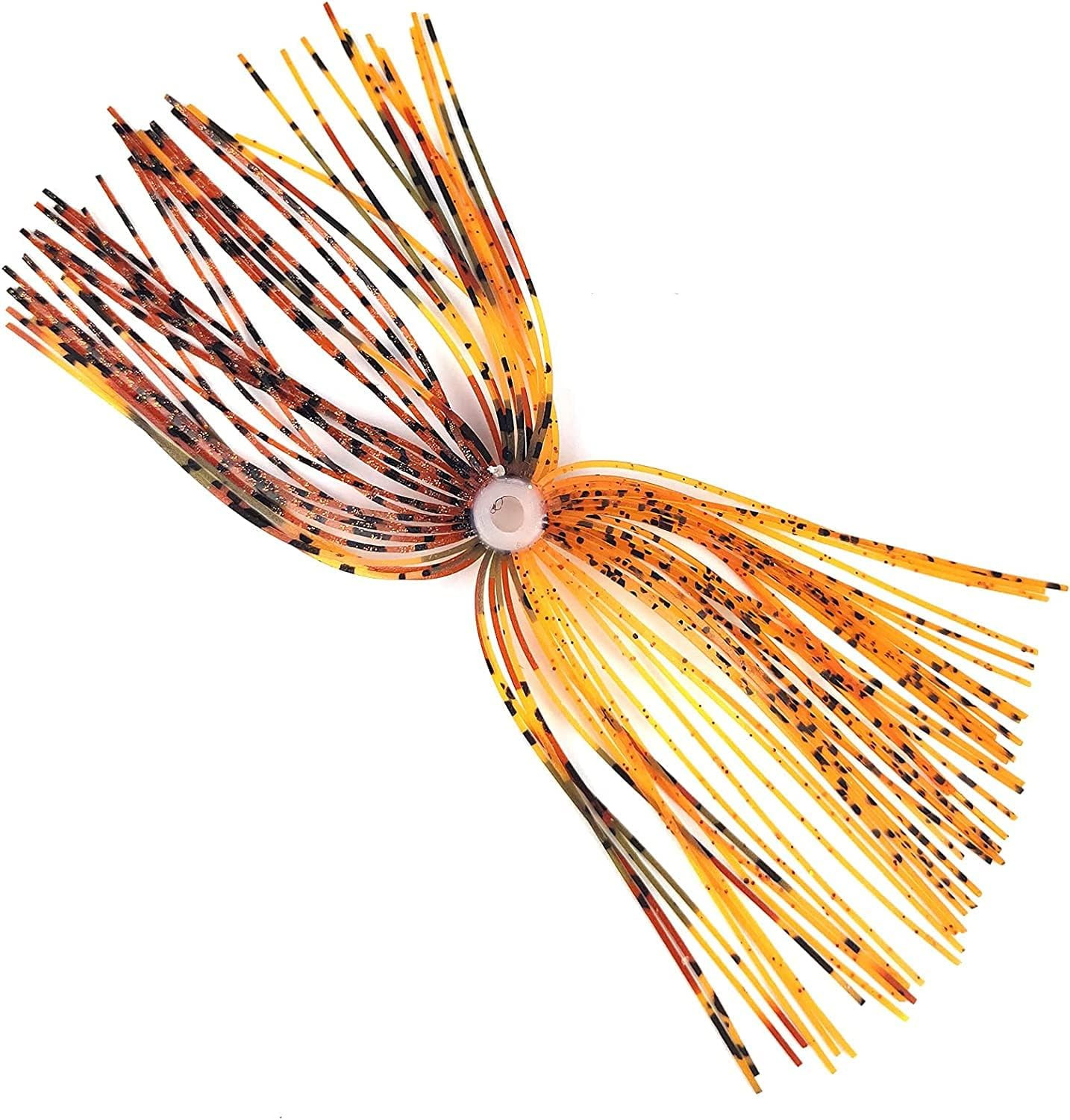 Fishing Silicone Skirts 12pcs Replacement for Spinnerbaits Buzzbaits Jigs