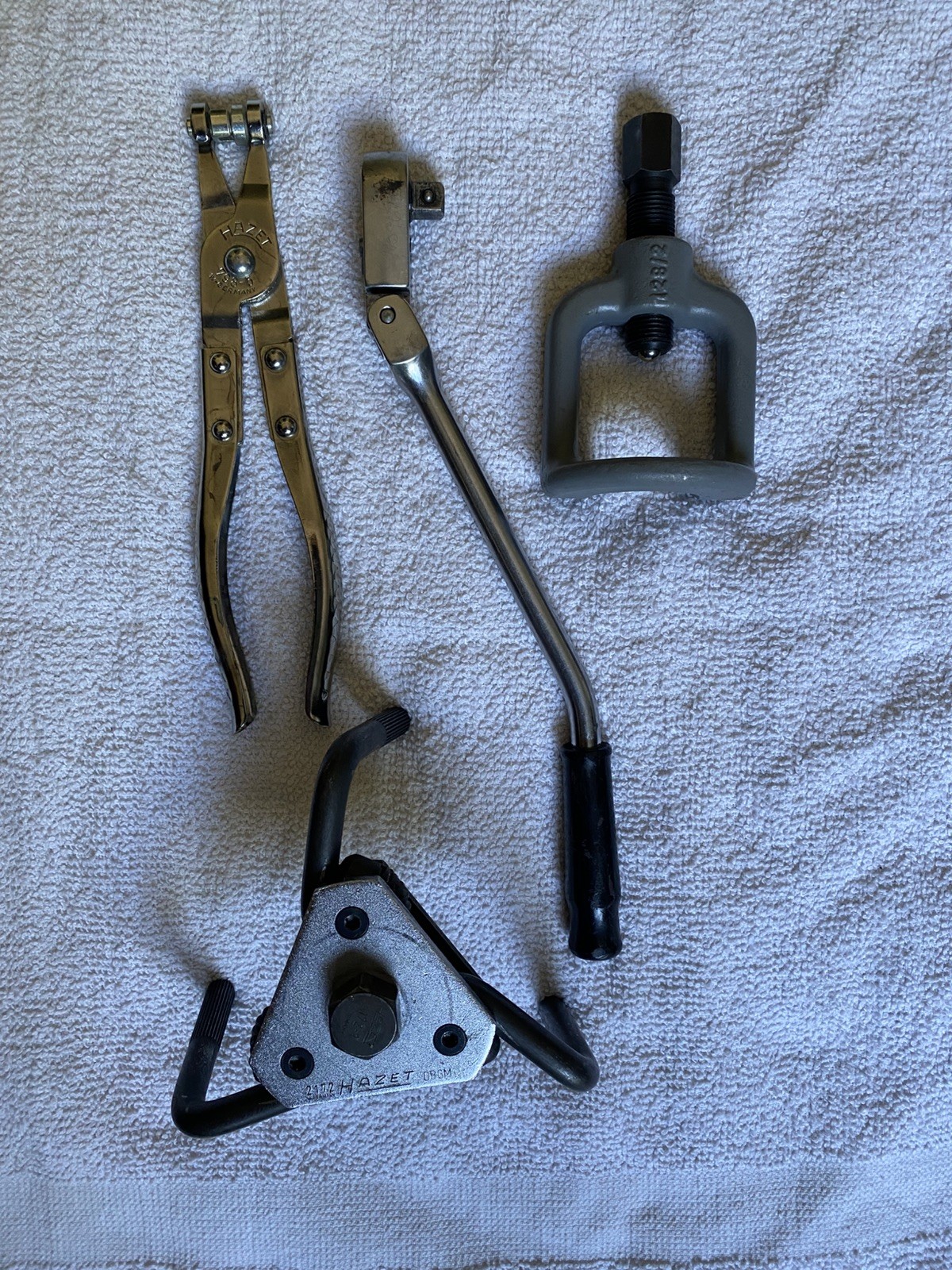 NEW KUKKO 128/2 AND HAZET 798-5 + USED STAHLWILLE 439 AND HAZET 2172. FREE UPS!