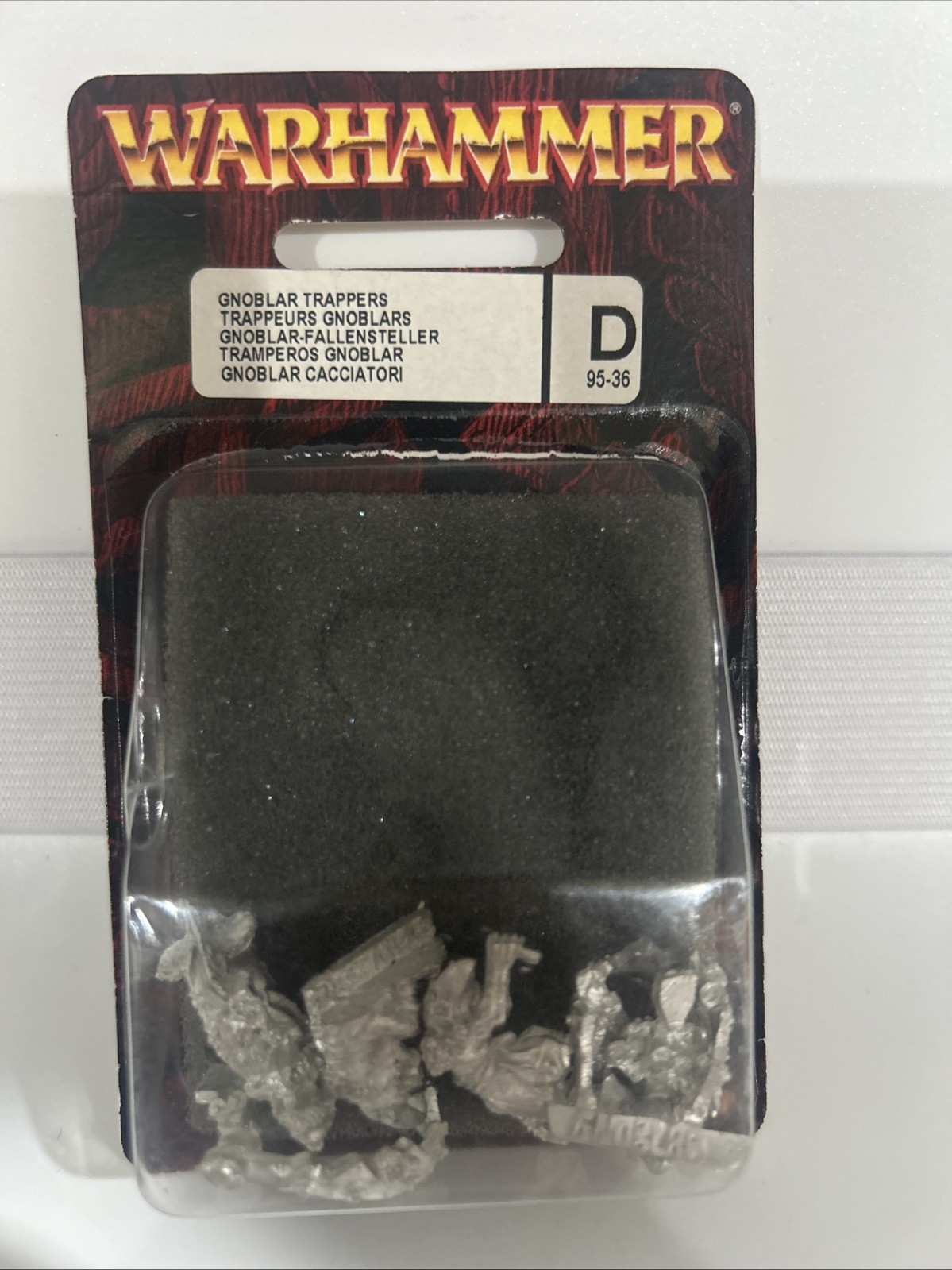 Games Workshop Warhammer 2005 Ogre Gnoblar Trappers Blister Metal Ogre Kingdom