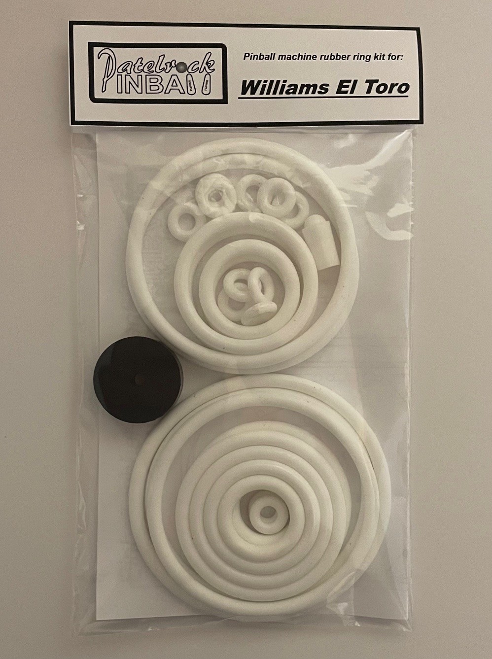 1963 Williams El Toro Pinball Machine Rubber Ring Kit